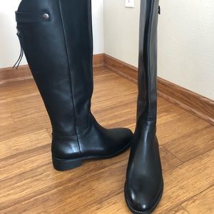 Franco Sarto tall black boots. NWT